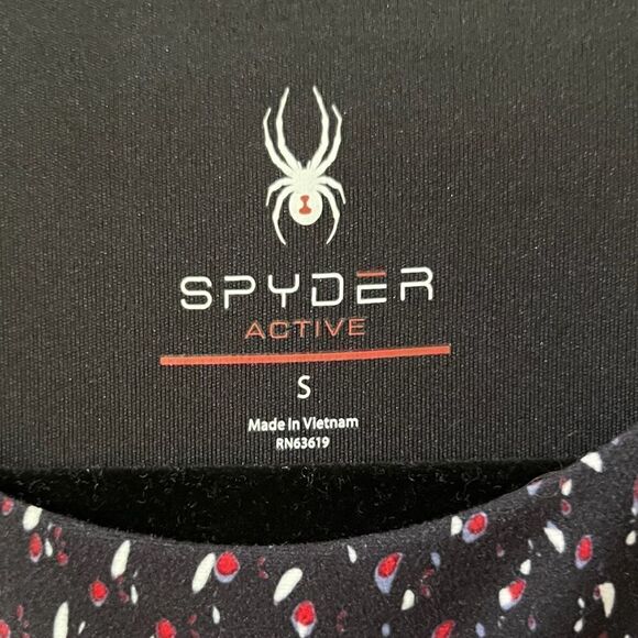 SPYDER Active Sports Bra Black Women’s Size Small - Picture 4 of 5